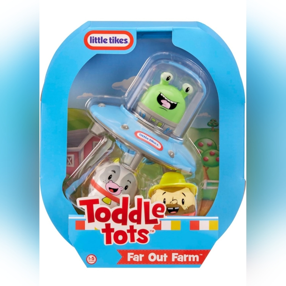 Little Tikes Toddle Tots Far Out Farm. Toddler Plavset.Spaceship &‎ 3 Character